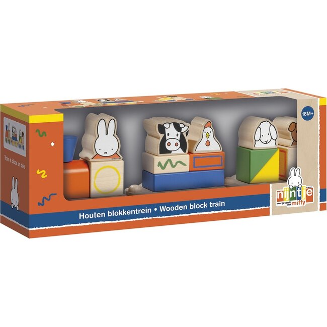 Bambolino Toys Blokkentrein - Nijntje