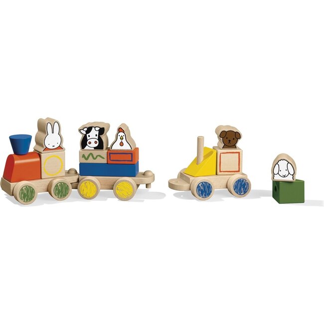 Bambolino Toys Blokkentrein - Nijntje