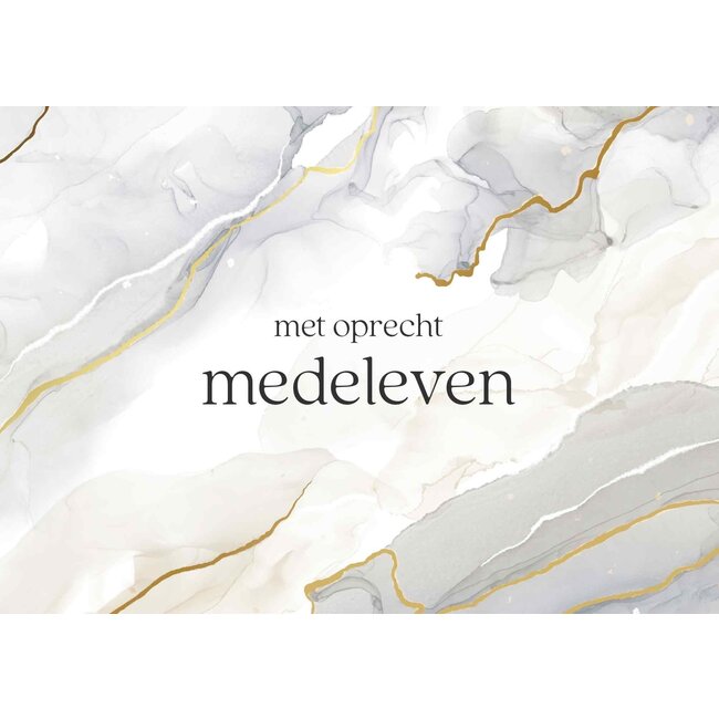 Artige Kaart - Solace - Met oprecht medeleven - SOL033