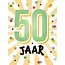 Artige Kaart - A4 formaat - 50 jaar - MAX012A