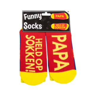 Paperdreams Sokken - Papa! Held op sokken! - Funny socks