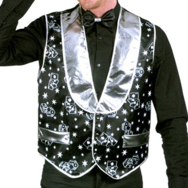 Funny Fashion Goochelaar - Gilet - XL