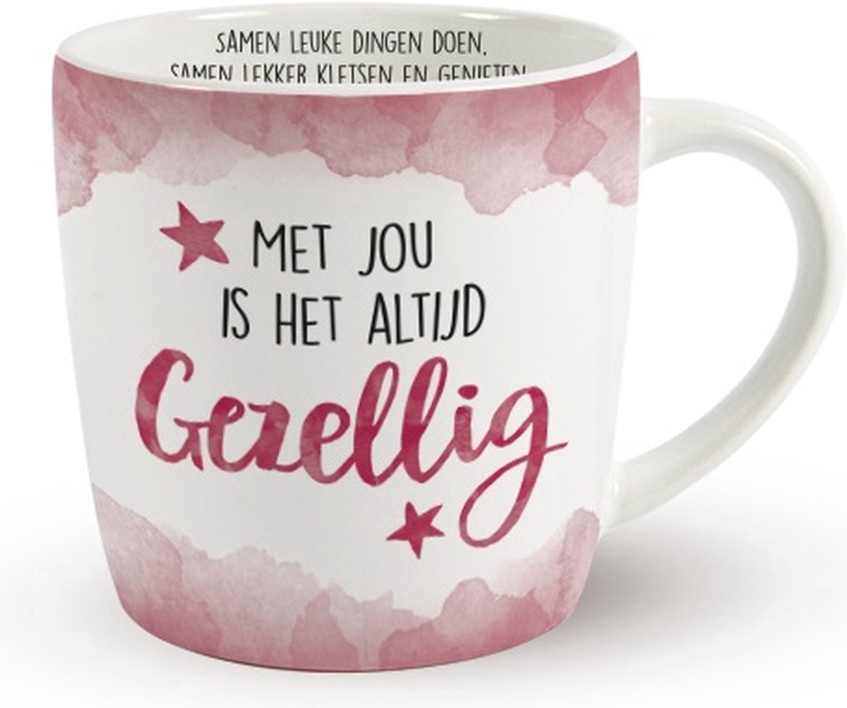 Mok - Enjoy - Met jou is het altijd gezellig - Met binnentekst