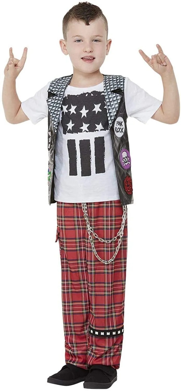 Kostuum - Punker - mt.140/158