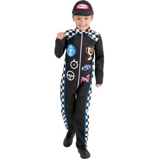 Smiffys Kostuum - Coureur -  Racer - Formule 1 - mt.128/146