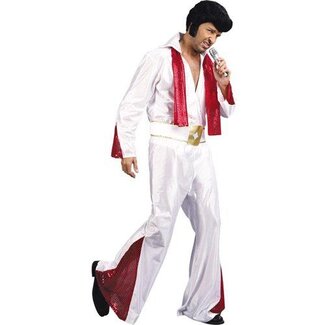 Haza-Witbaard Elvis - Kostuum - M/L