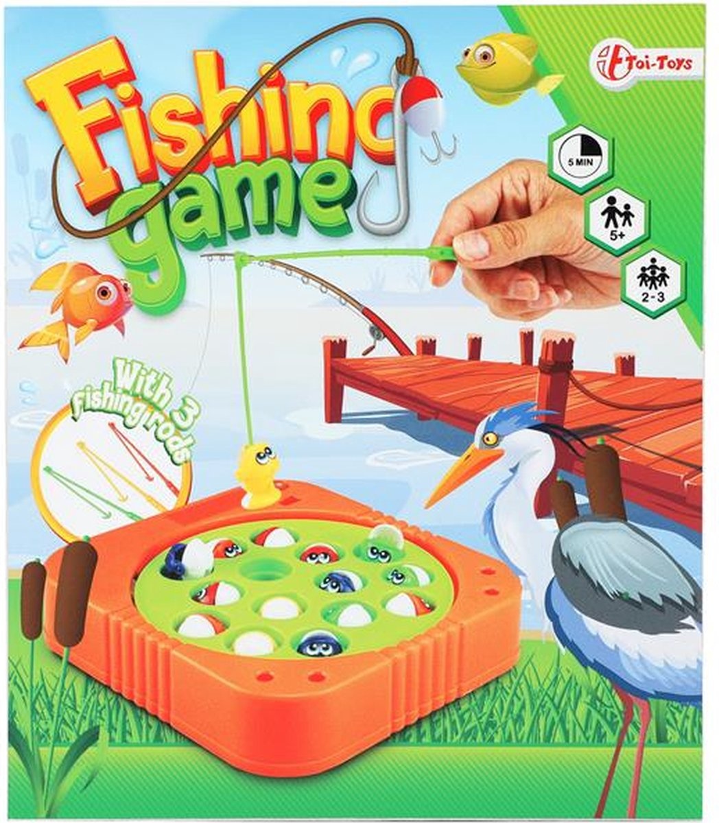 Spel - Visjes vangen - Elektronisch - 16cm - Voor 1 tot 3 spelers - 5+