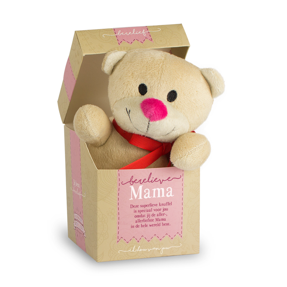 Knuffel - In doosje - Berelieve mama