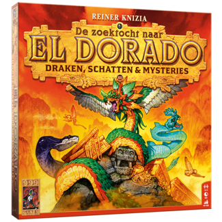 999 Games Spel - De Zoektocht naar El Dorado - Uitbreiding - Draken, Schatten & Mysteries - 10+