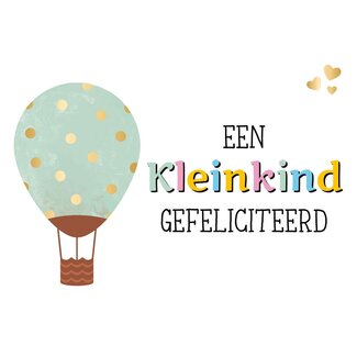 Artige Kaart - Daisy - Een kleinkind gefeliciteerd - DSY004-A