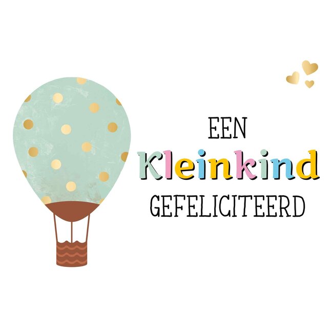 Artige Kaart - Daisy - Een kleinkind gefeliciteerd - DSY004-A