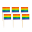 Globos Prikkertjes - Regenboog vlag - 50st.
