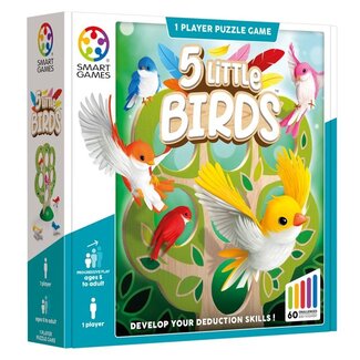 SmartGames Five little birds - Hindernisbaan - IQ spel - 5+