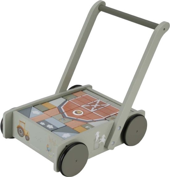 Blokkenkar - Boerderij - Little Dutch - 1+