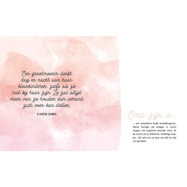 Lantaarn Boek - Hoera je wordt oma