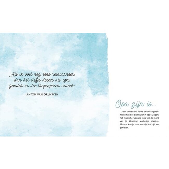 Lantaarn Boek - Hoera je wordt opa