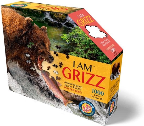 Puzzel - Grizzly beer- 101,6x73,7cm - 1000st.
