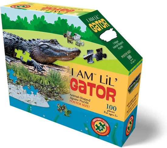 Puzzel - Alligator - 101,6x33cm - 100st.