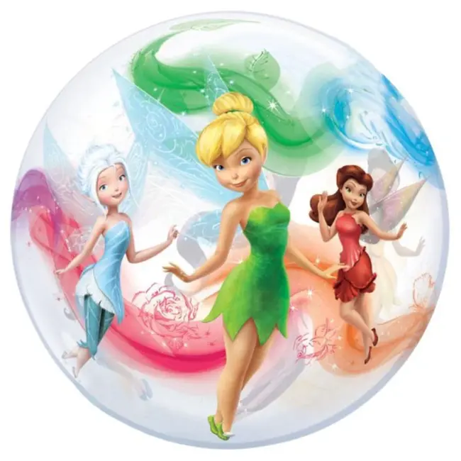 Qualatex Folieballon - Tinker Bell - Bubble - 56cm - Zonder vulling