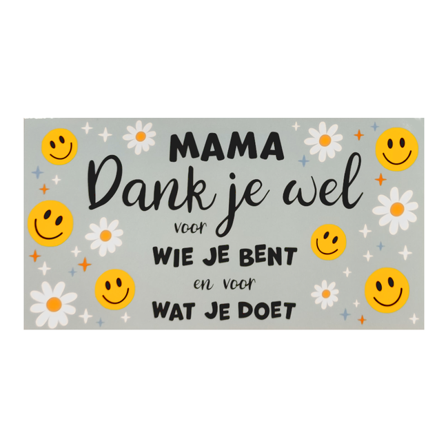 Artige Kaart - Moederdag - Mama dank je wel voor wie je bent - SMP19-D