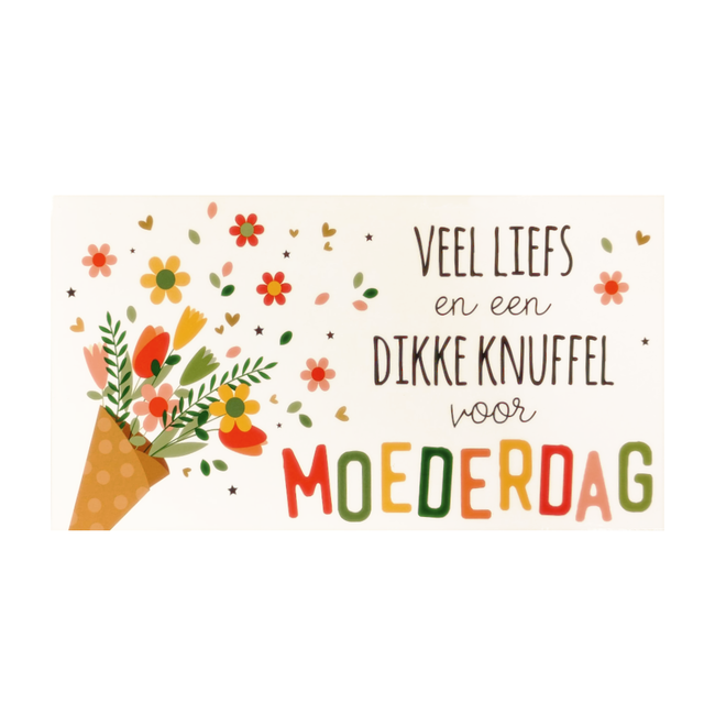 Artige Kaart - Moederdag - Liefs en een dikke knuffel voor moederdag - SMP17-D