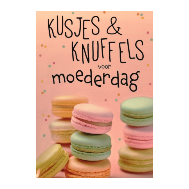 Artige Kaart - Moederdag - Kusjes & knuffels voor moederdag - SMR05-C