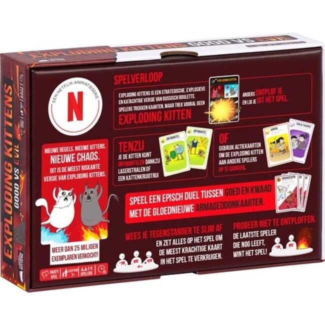 Spel - Exploding Kittens - Good vs evil - NL