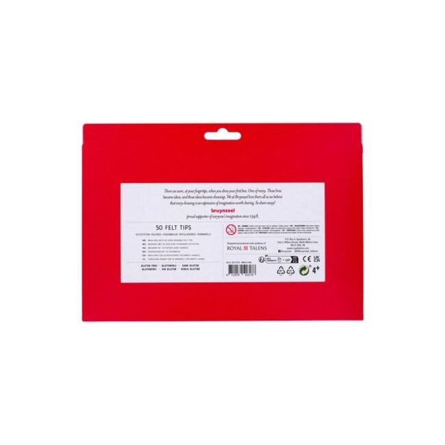 Bruynzeel Viltstiften - Megapak - 50st.