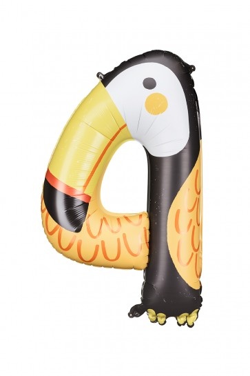 Folieballon - Toekan 4 - 47x80cm - Zonder vulling