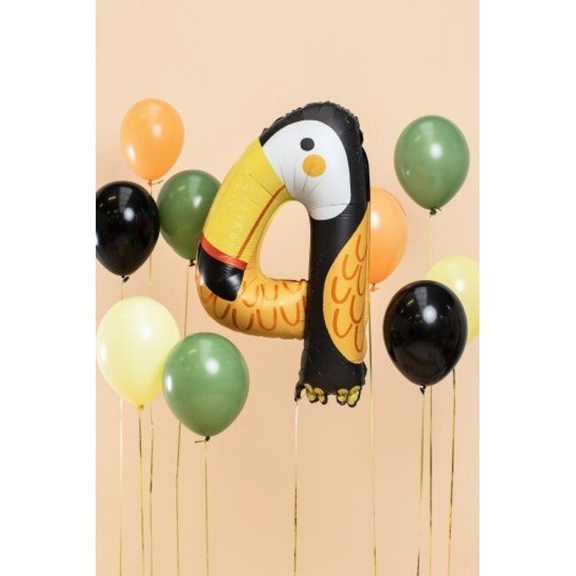 PartyXplosion Folieballon - Toekan 4 - 47x80cm - Zonder vulling