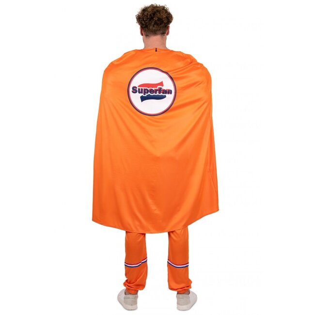 PartyXplosion Kostuum - Oranje superfan - Man - XS/S
