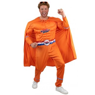 PartyXplosion Kostuum - Oranje superfan - Man - XL/XXL
