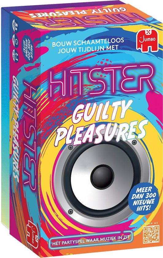 Spel - Hitster - Guilty pleasures - 16+ - 2 tot 10 personen