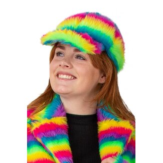 PartyXplosion Pet - Pluche - Regenboog