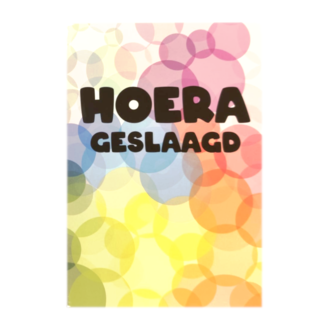 Artige Kaart - Geslaagd - SGR24 - Hoera, geslaagd