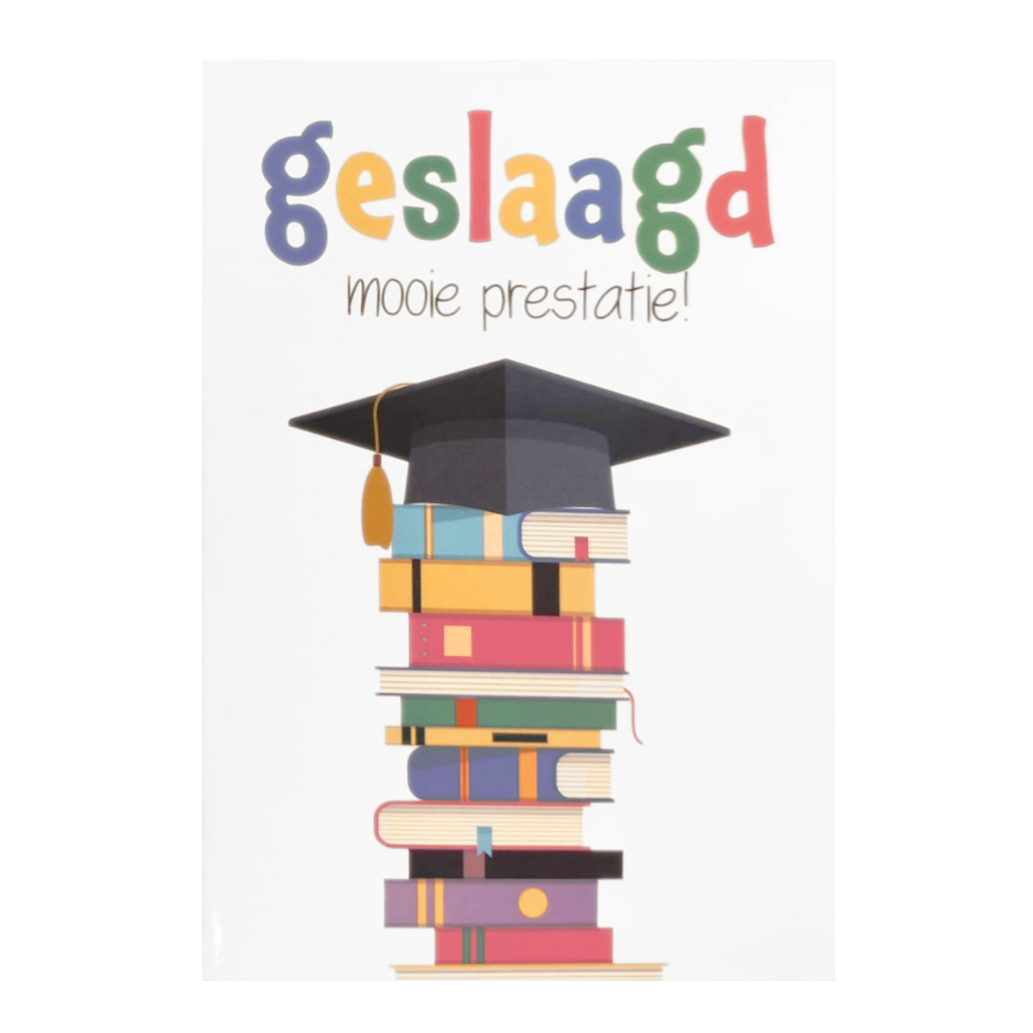 Kaart - Geslaagd - SGR27 - Geslaagd, mooie prestatie!