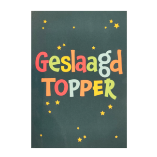 Artige Kaart - Geslaagd - SGR32 - Geslaagd, topper
