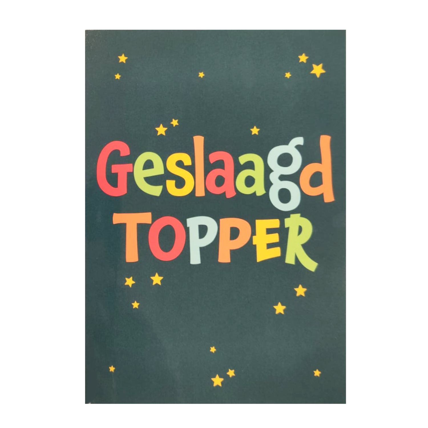 Kaart - Geslaagd - SGR32 - Geslaagd, topper