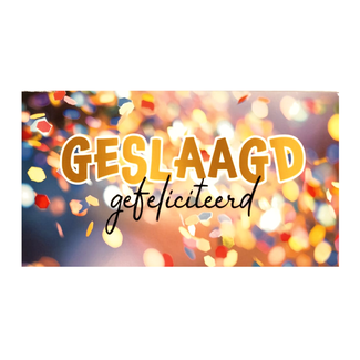 Artige Kaart - Geslaagd - SGP39-E - Geslaagd, gefeliciteerd