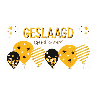 Artige Kaart - Geslaagd - SGP13-D - Geslaagd gefeliciteerd