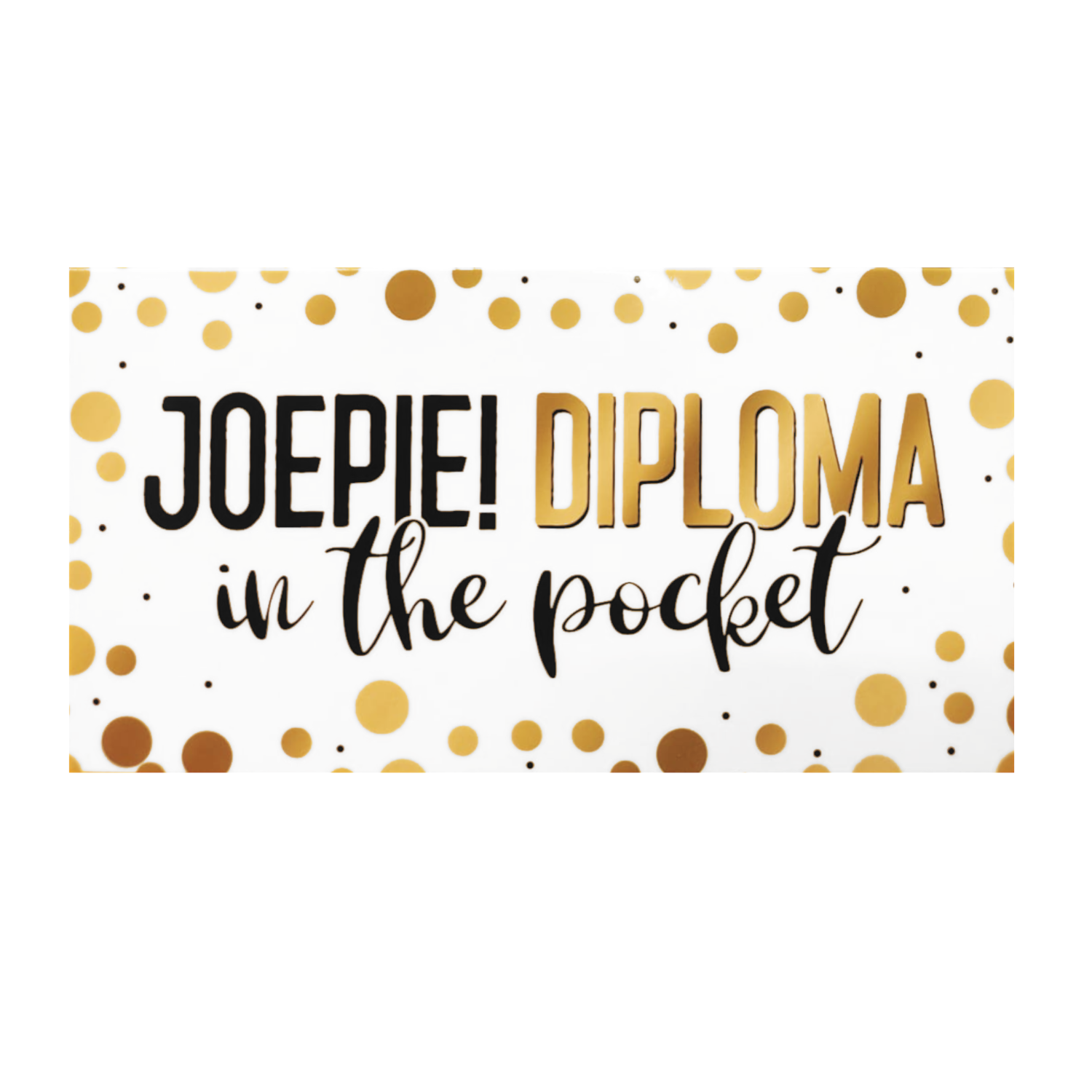 Kaart - Geslaagd - SGP18-C - Joepie diploma in the pocket