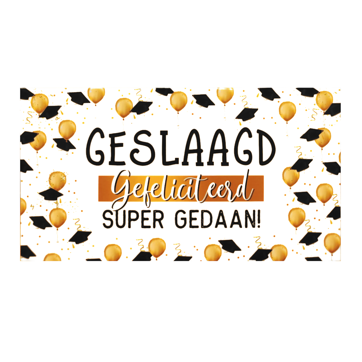 Kaart - Geslaagd - SGP36-C - Geslaagd gefeliciteerd super gedaan