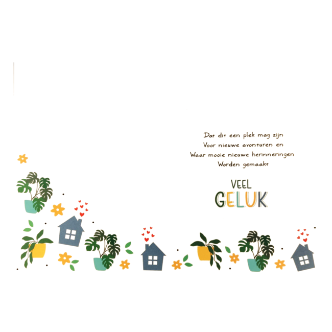 Artige Kaart - Intense - Nieuwe woning - TE006-D