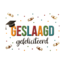 Artige Kaart - Geslaagd - Daisy - DSY054-A