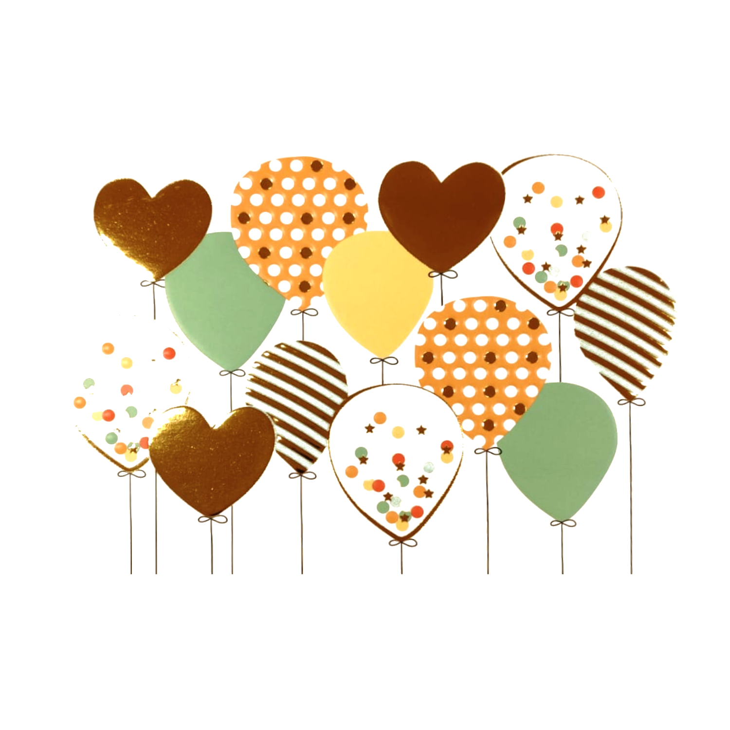 Kaart - Daisy - Hartjes - DSY038-A