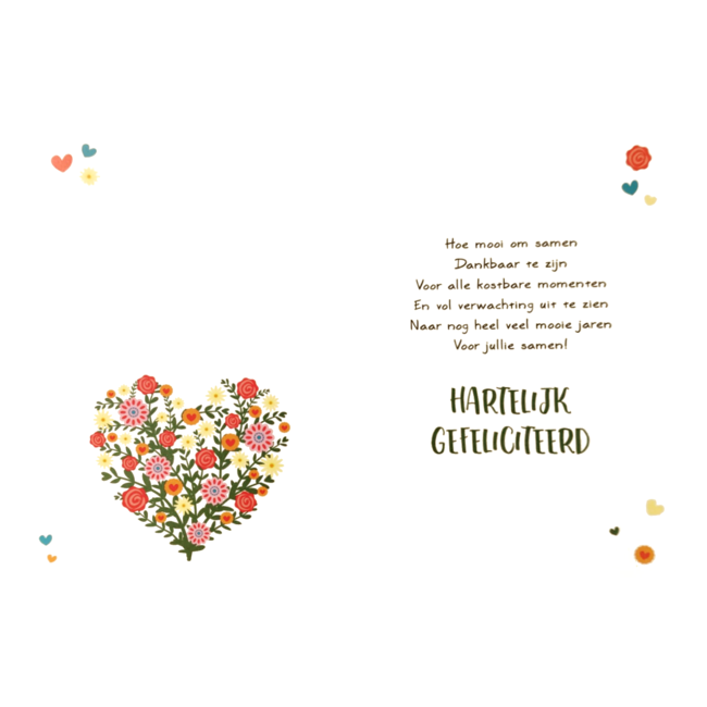 Artige Kaart - Intense - Trouwdag- TE013-E