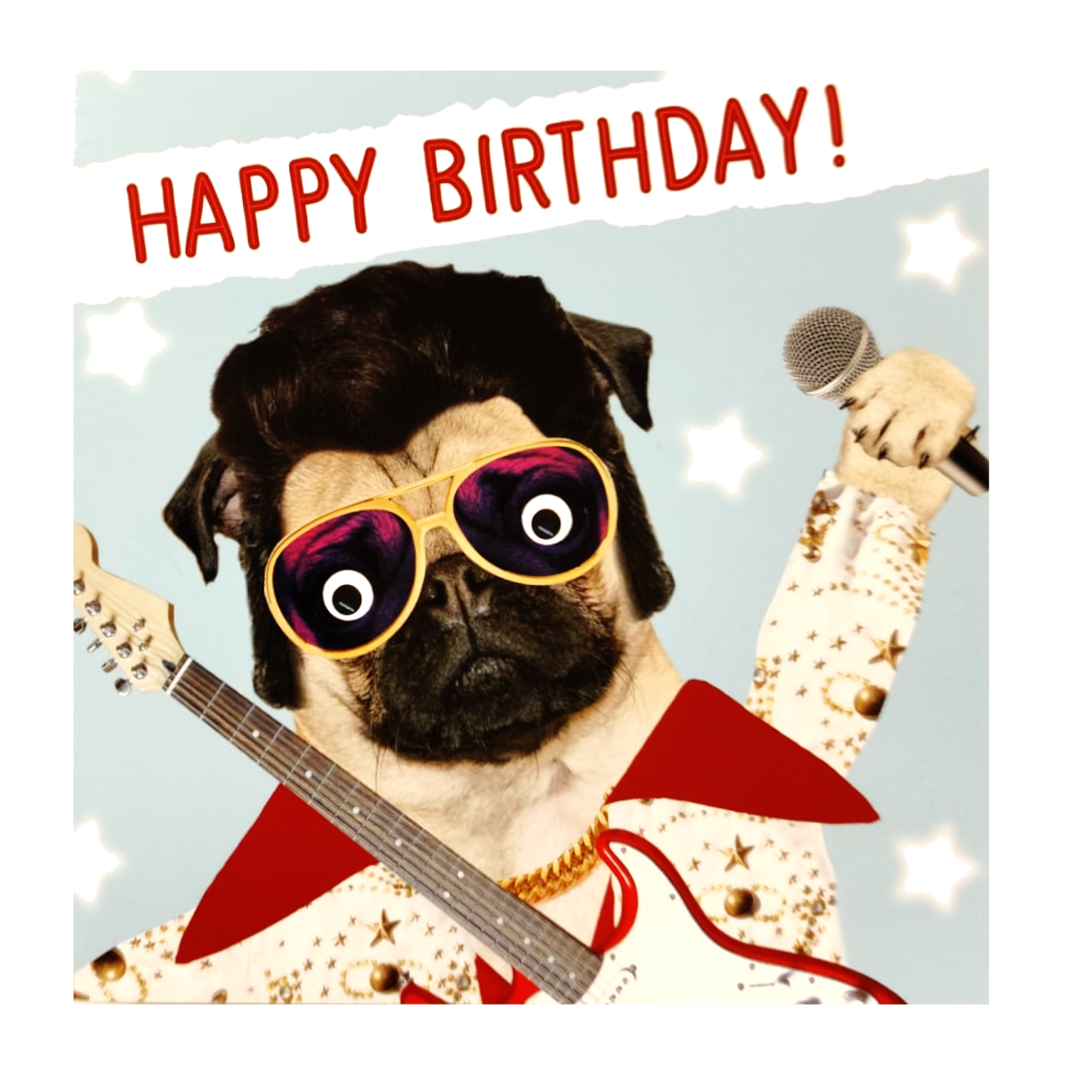 Kaart - Fun - Happy birthday, rockster - C2690A