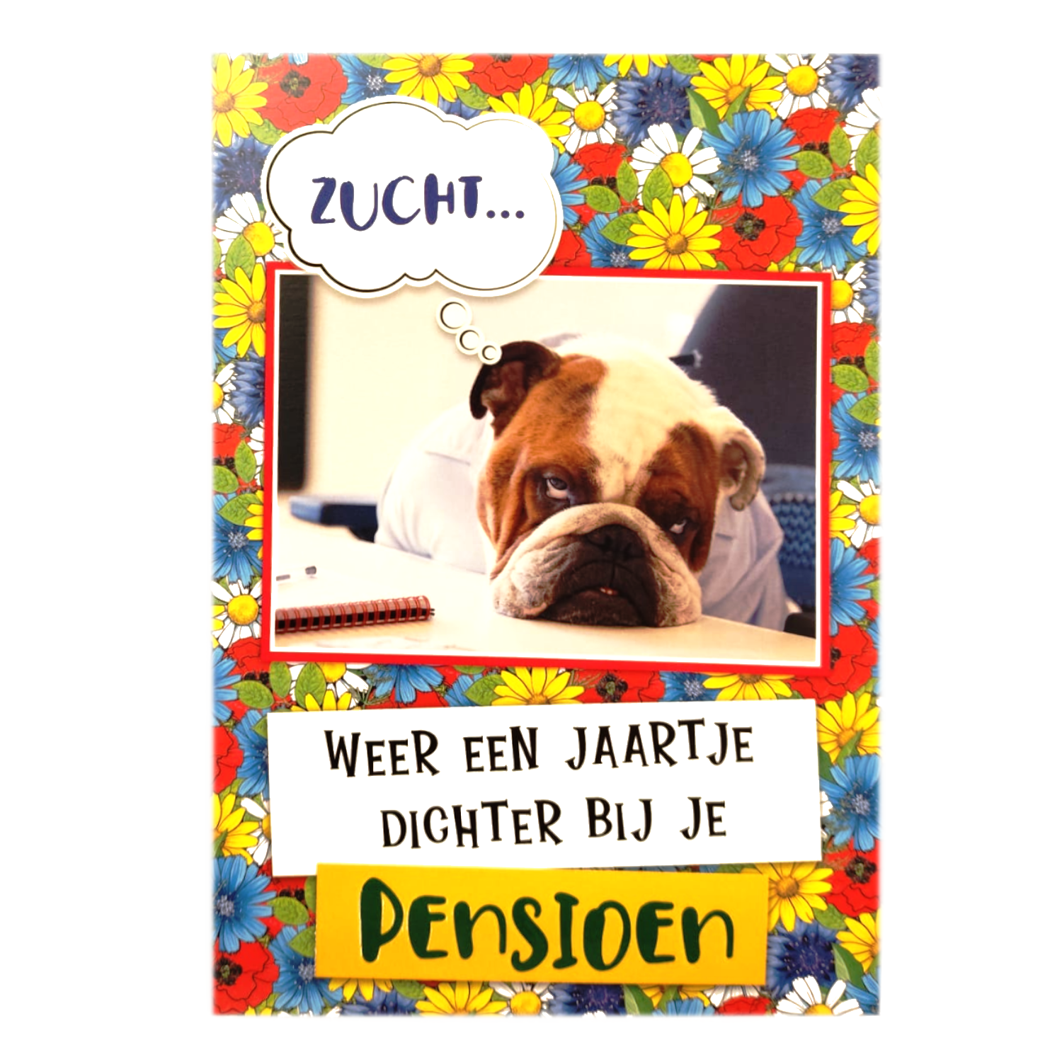 Kaart - Fun - Weer een jaartje dichter bij je pensioen - BWH40-B