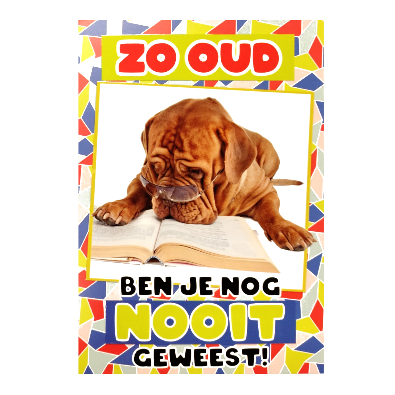 Kaart - Fun - Zo oud ben je nog nooit geweest! - BWH11-B