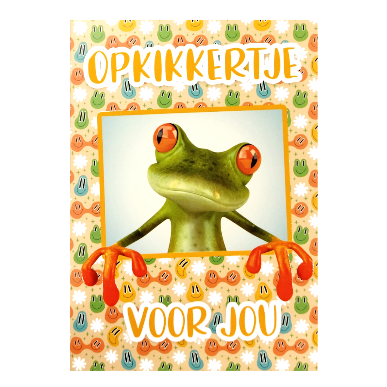Kaart - Fun - Opkikkertje voor jou - BWH09-C